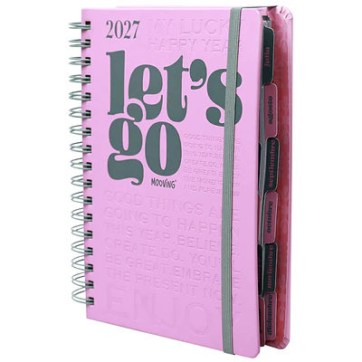 Mooving – Agenda Life Diaria Espiral 16,5 x 22 cm – 2027