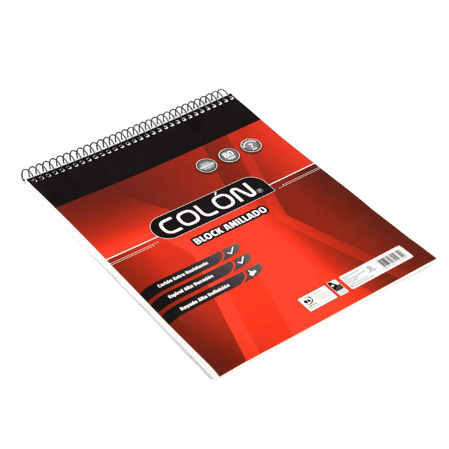 Colón – Block Universitario Matemática 7 mm – 80 Hojas – 2