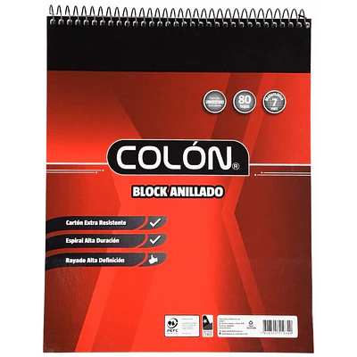 Colón – Block Universitario Matemática 7 mm – 80 Hojas