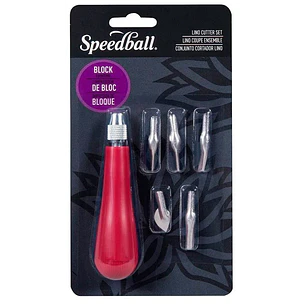 Speedball – Mango + 5 Gubias para Linóleo 