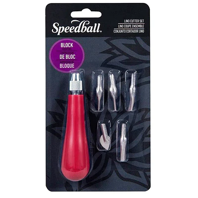 Speedball – Mango + 5 Gubias para Linóleo 