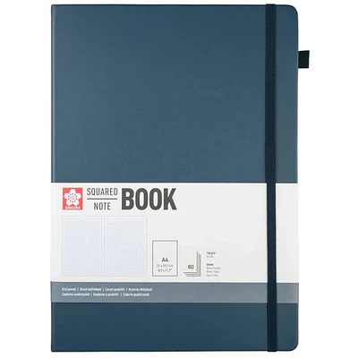 Sakura – Libreta Hoja Crema Cuadriculada 5 mm – A4 – 21 x 29,7 cm