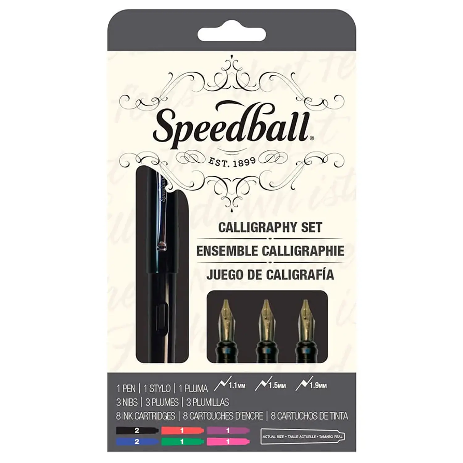 Speedball – Calligraphy Fountain Pen Set  Pluma Fuente para Caligrafía – 1
