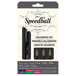 Speedball – Calligraphy Fountain Pen Set  Pluma Fuente para Caligrafía