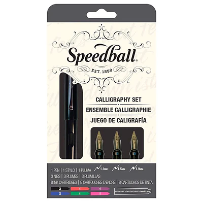 Speedball – Calligraphy Fountain Pen Set  Pluma Fuente para Caligrafía