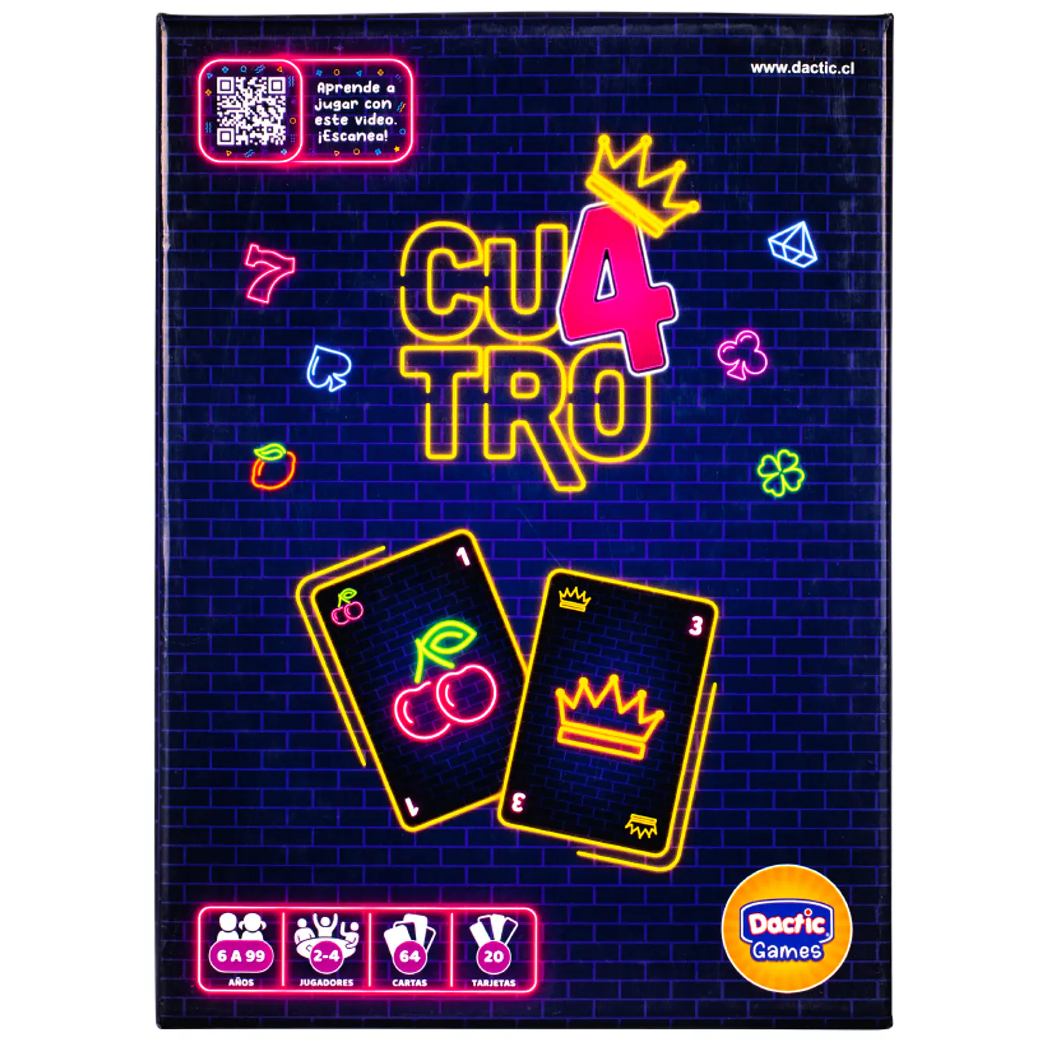 Dactic – Cuatro Juego de Mesa  – 1