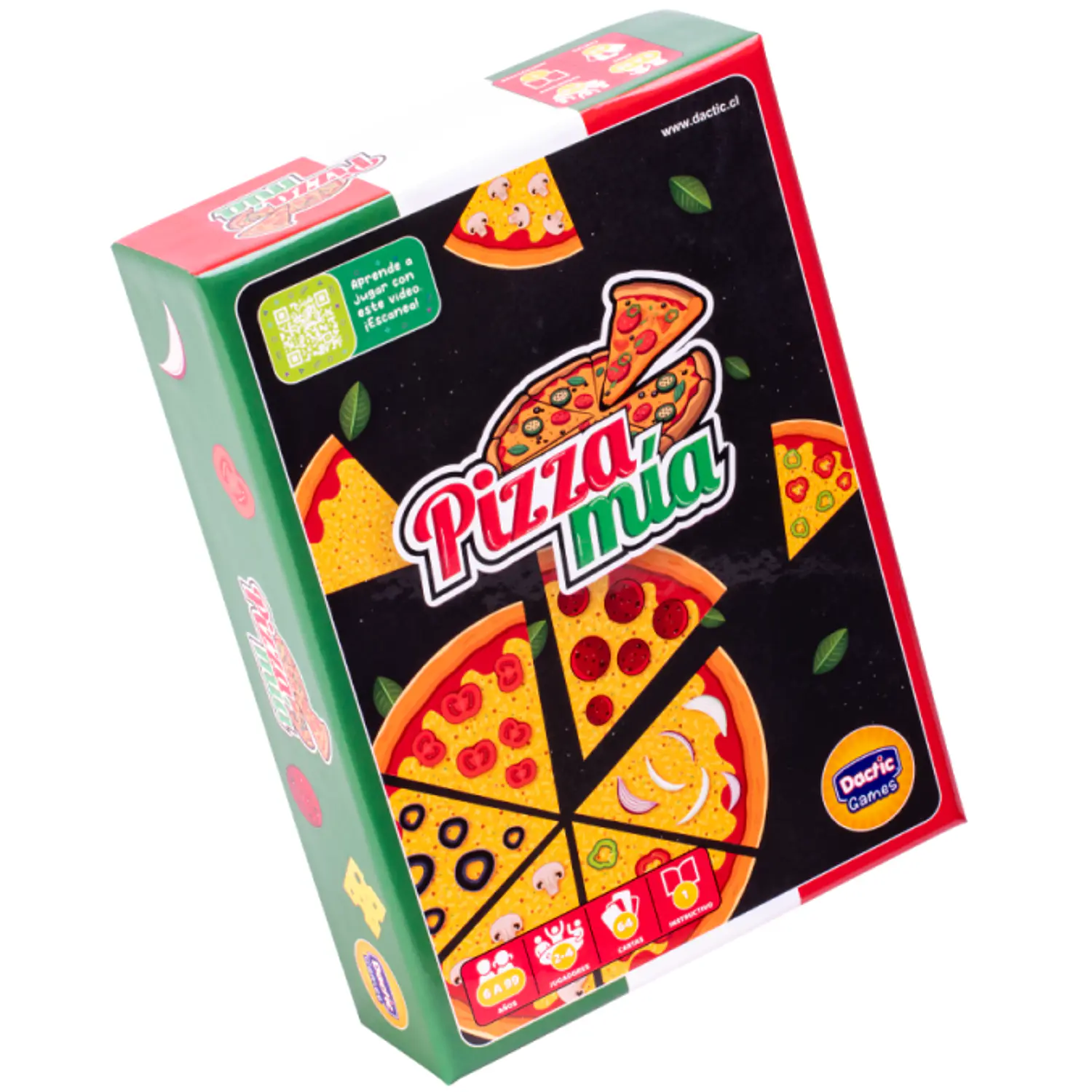 Dactic – Pizza Mía Juego de Mesa  – 1