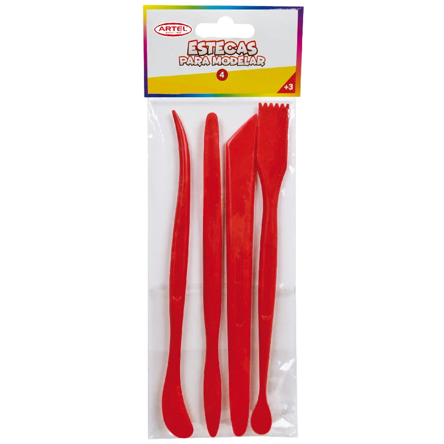 Artel – Estecas para Modelar – 4 Piezas – 1