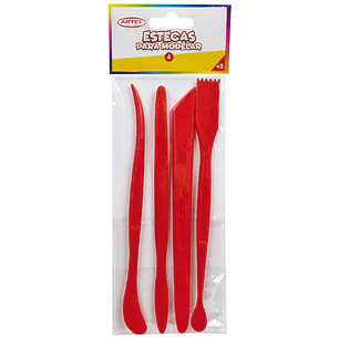 Artel – Estecas para Modelar – 4 Piezas