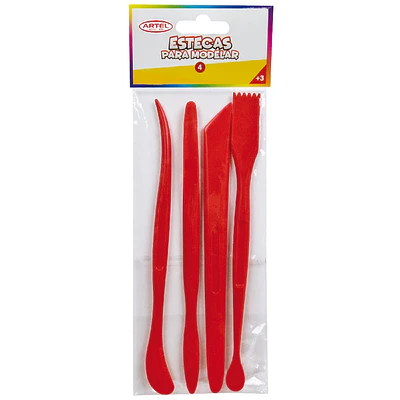 Artel – Estecas para Modelar – 4 Piezas