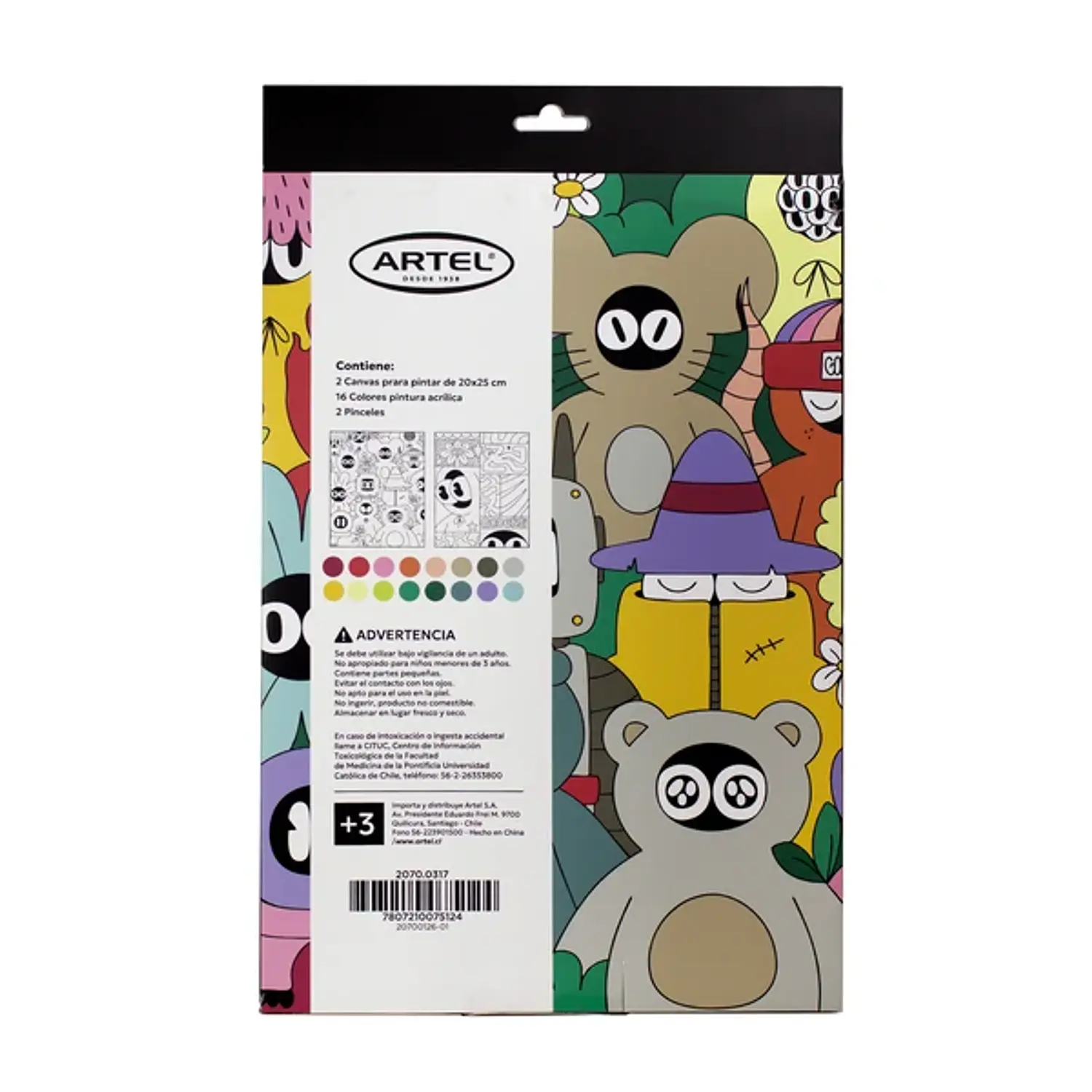 Artel – Pinta con Números de Godersi – 4