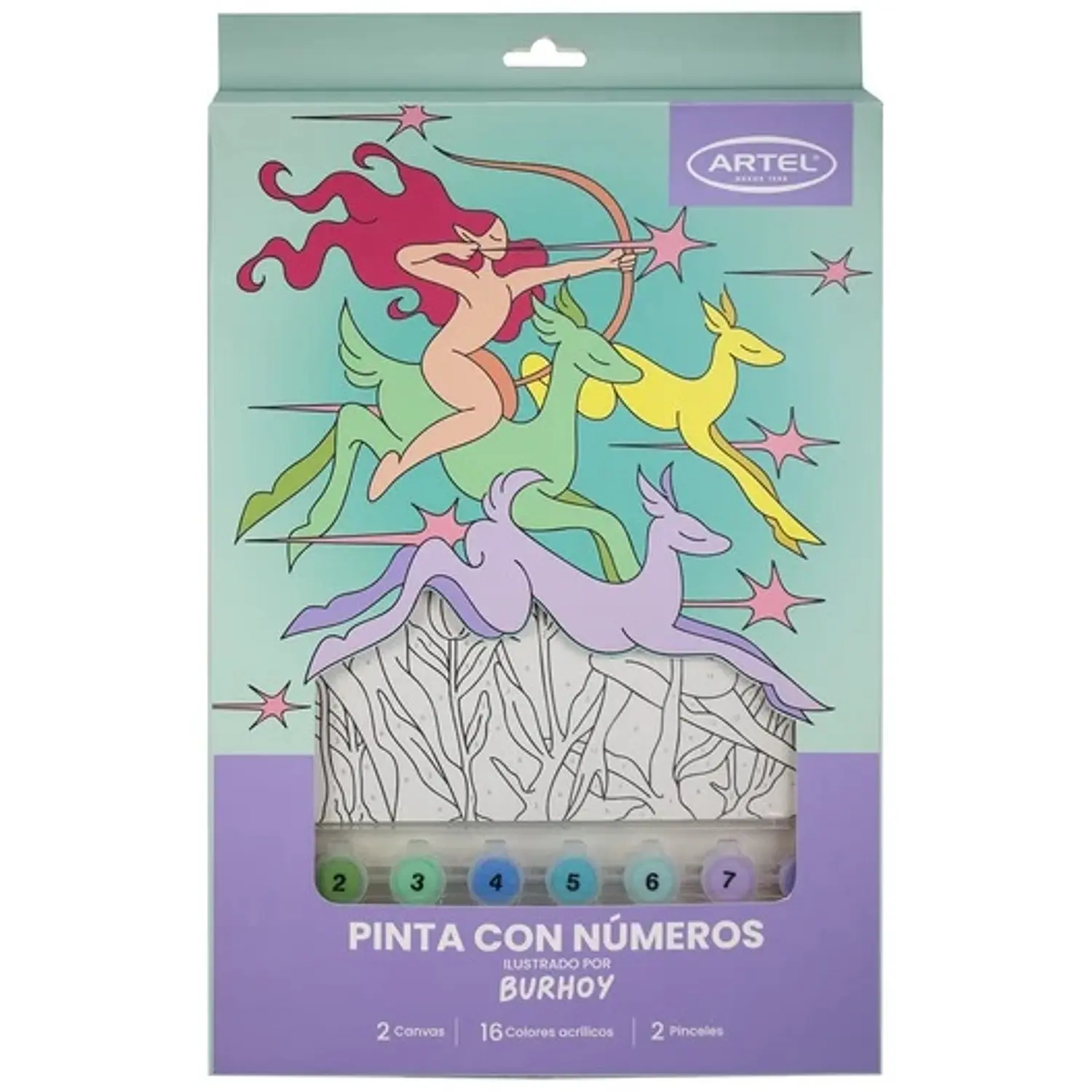Artel – Pinta con Números de Burhoy – 1