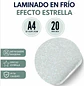 Pacific – Laminado Frío Holográfico Estrellas A4 – 20 Hojas - Miniatura 2