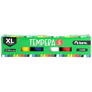 Torre – Témperas XL – 6 Colores de 22 ml