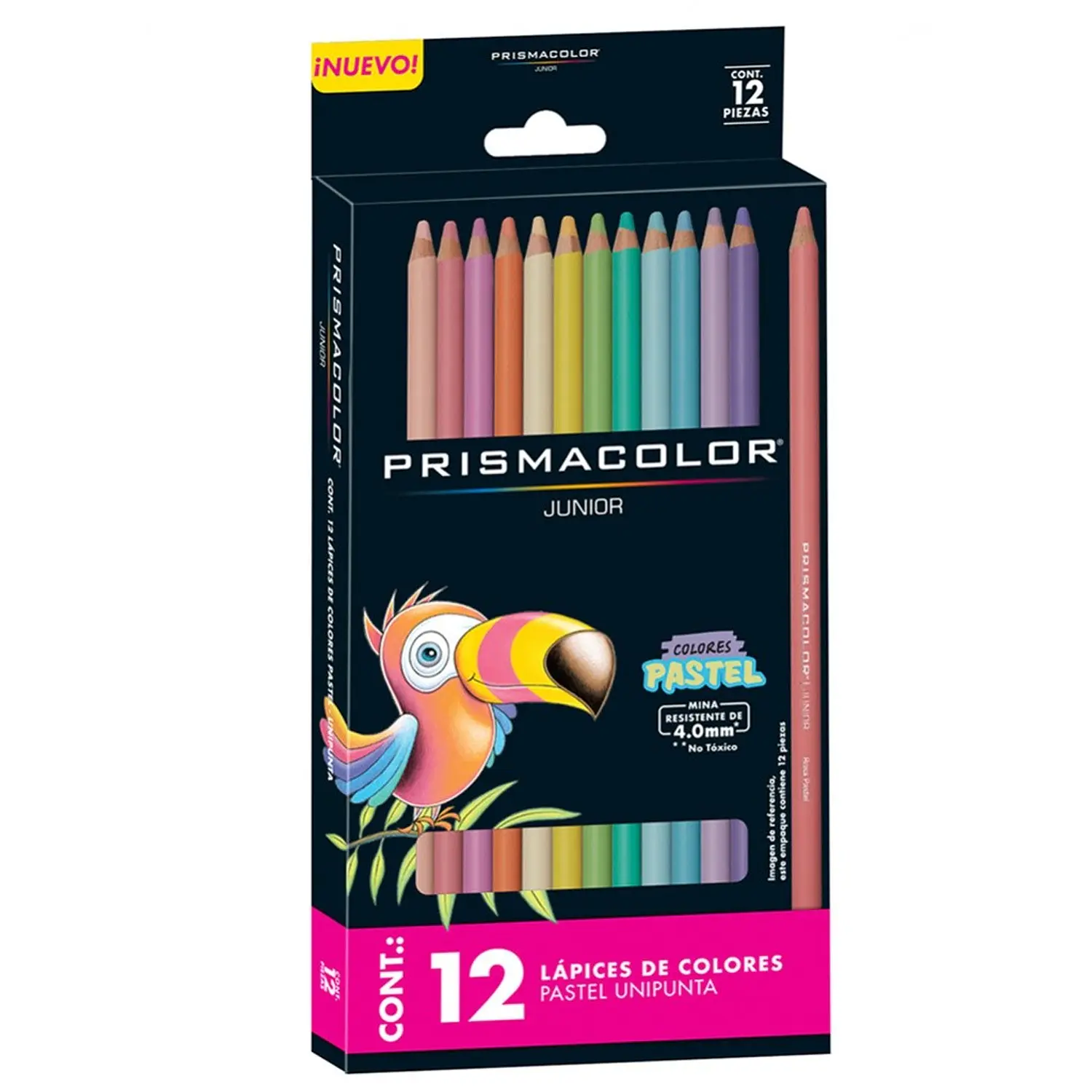 Prismacolor Junior – Lápices de Colores Pastel Set 12 Colores – 1