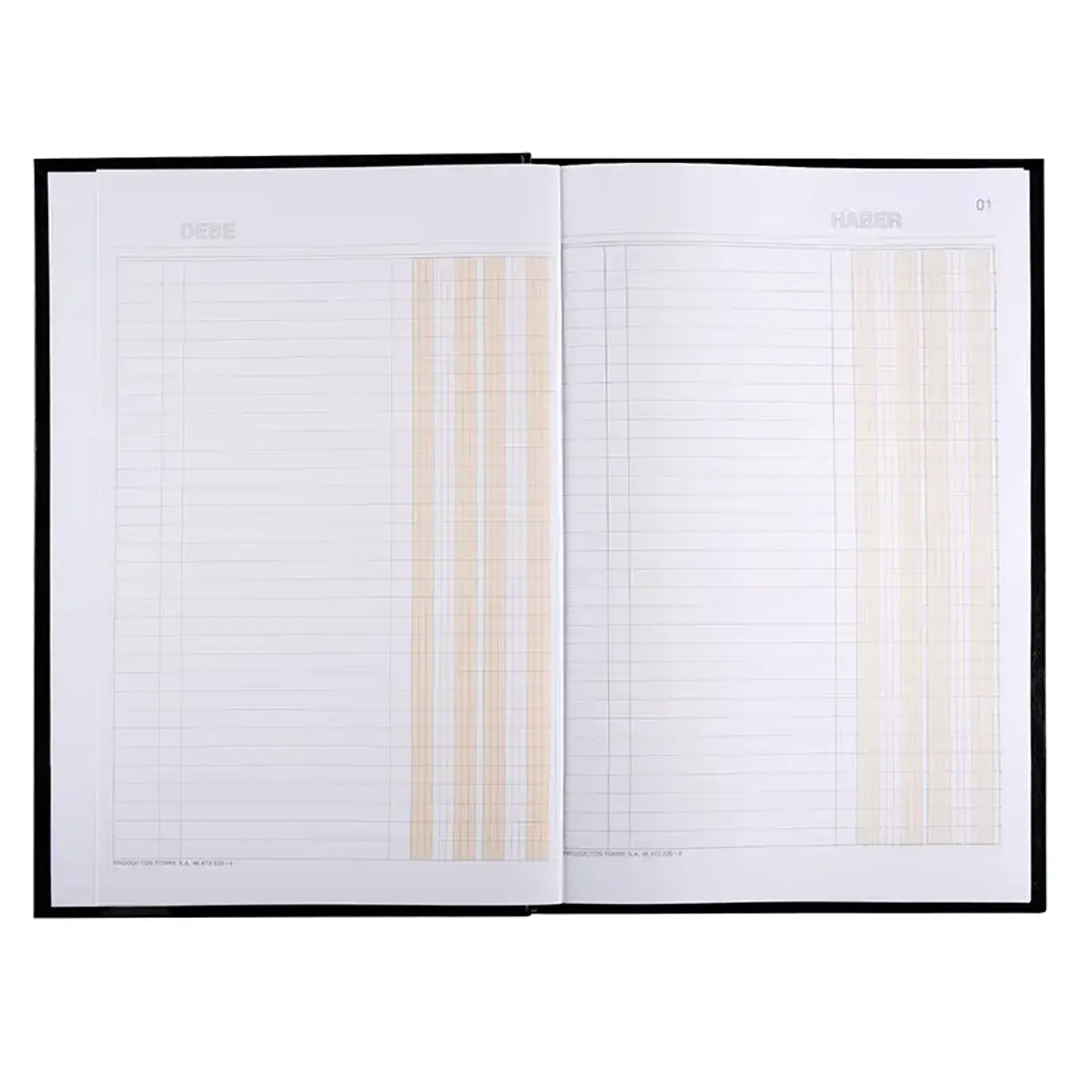Torre - Libro Caja 531-B Empastado – 50 Hojas – 2