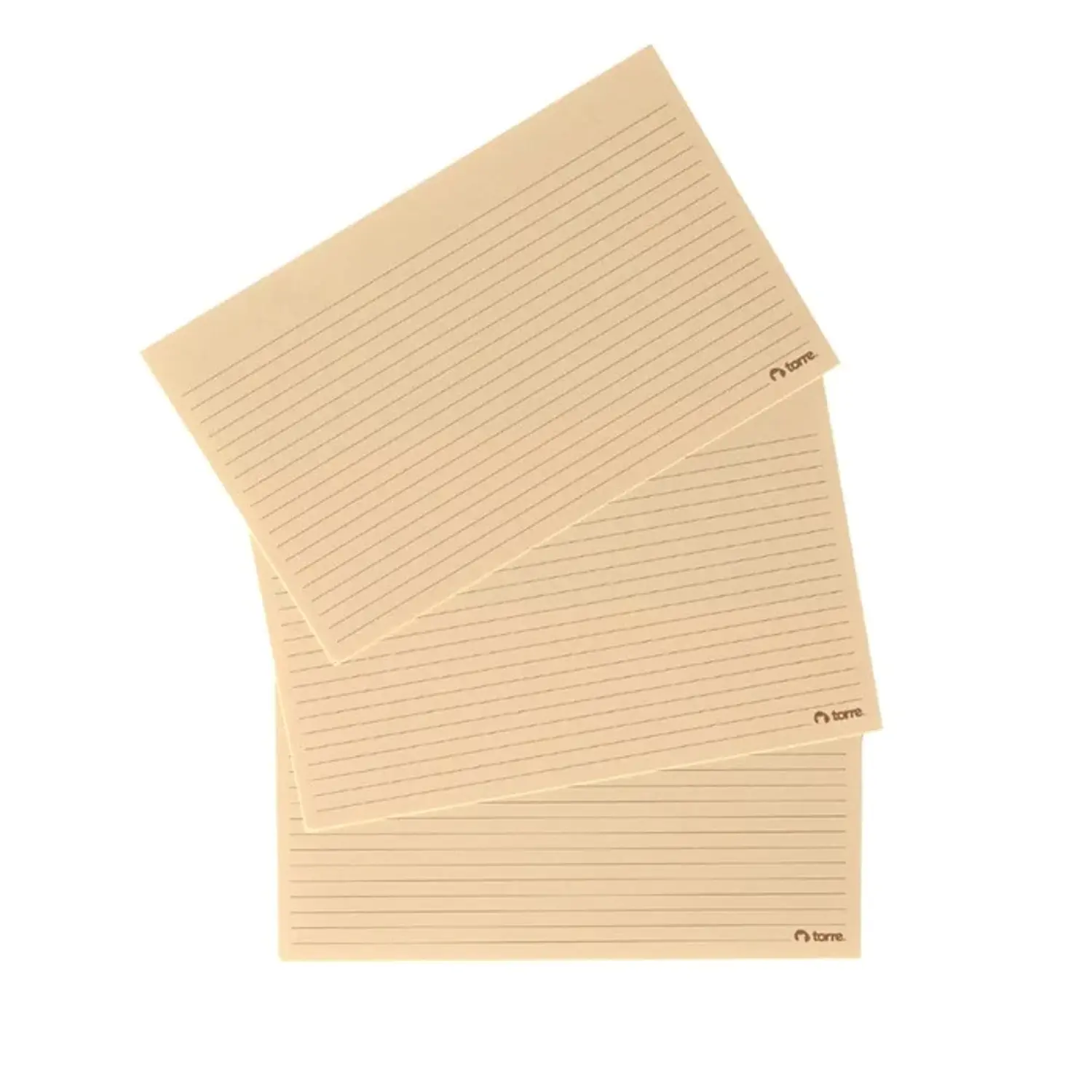 Torre – Tarjetas Kardex 5 x 8 Pulgadas – 25 Unidades – 3