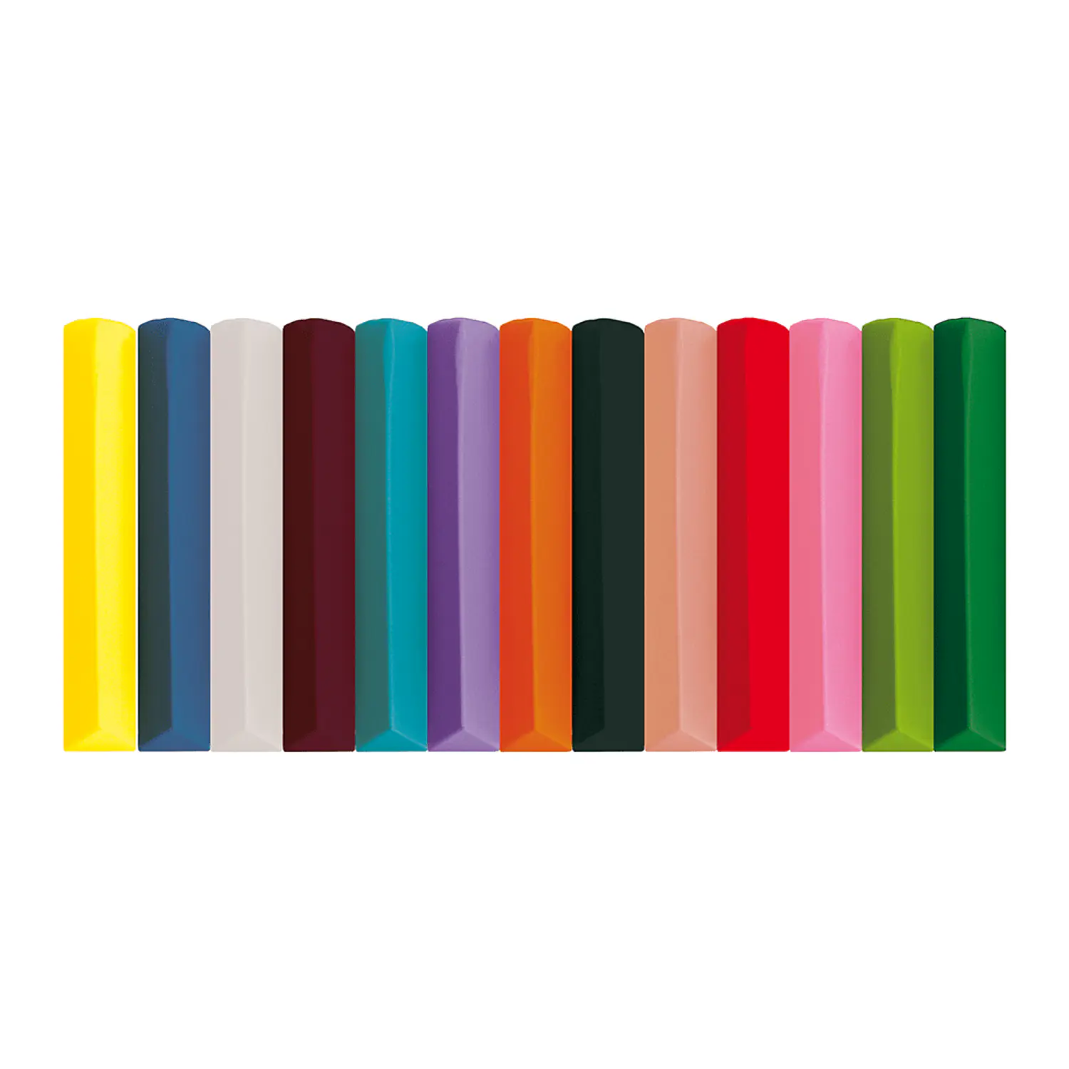 Adix – Plasticina Triangular – 12 Colores – 2