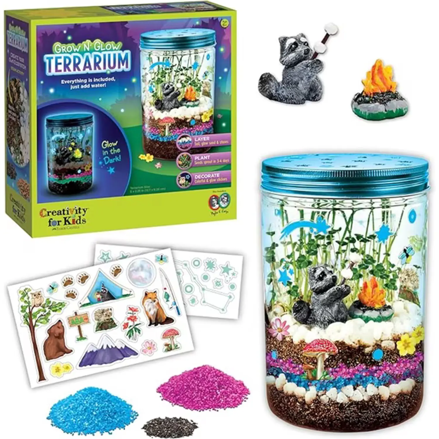 Faber Castell – Terrario Crece y Brilla en la Oscuridad – 2