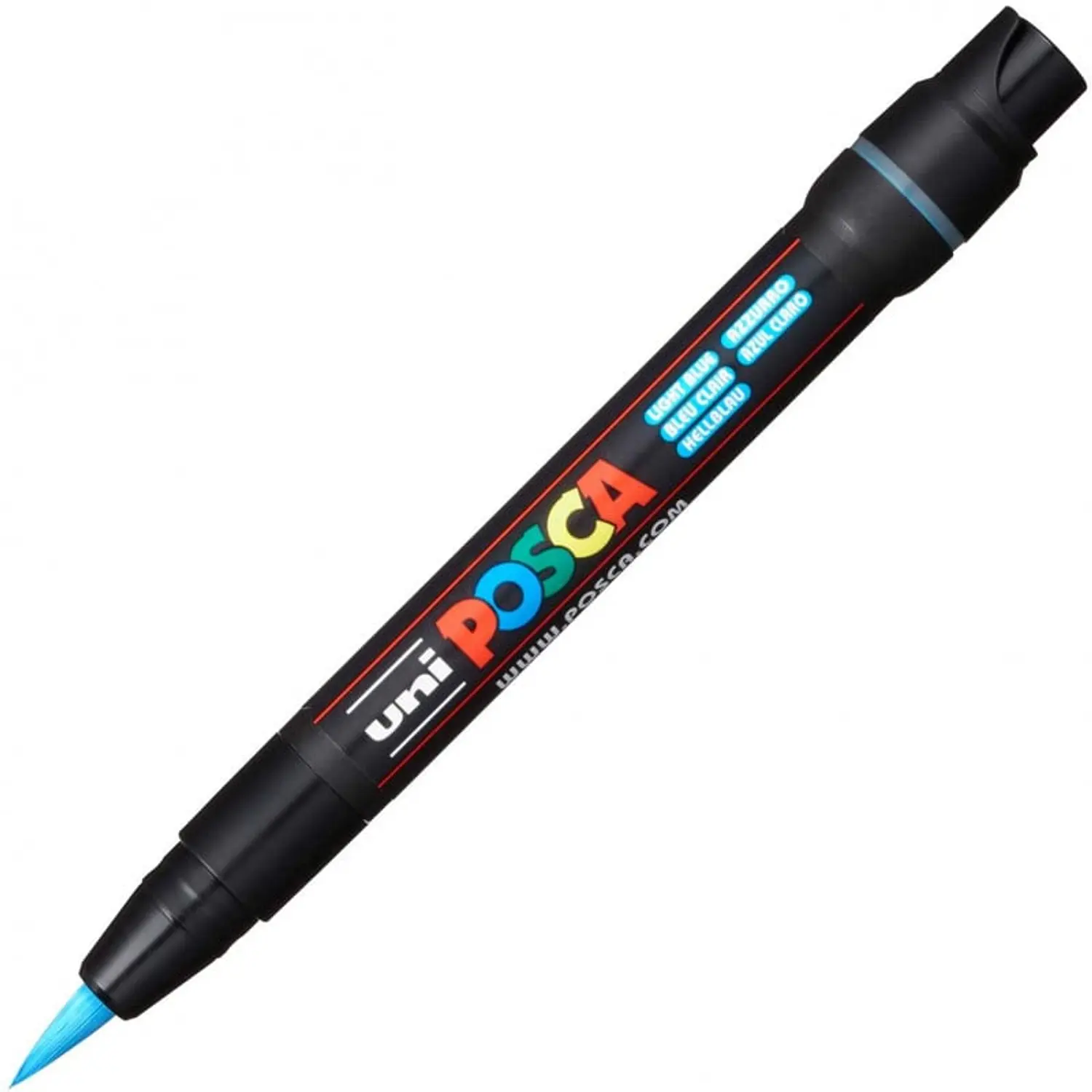 POSCA – Marcador PCF-350 Punta Pincel – 1 a 10 mm – 5