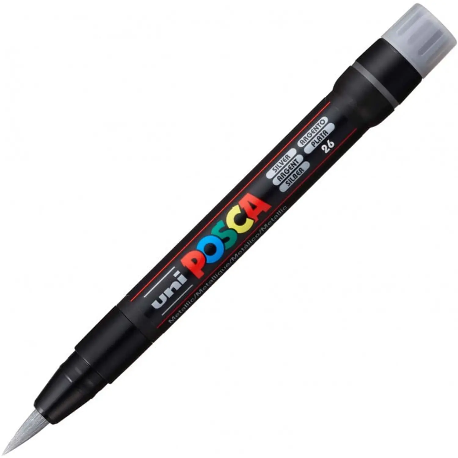 POSCA – Marcador PCF-350 Punta Pincel – 1 a 10 mm – 6