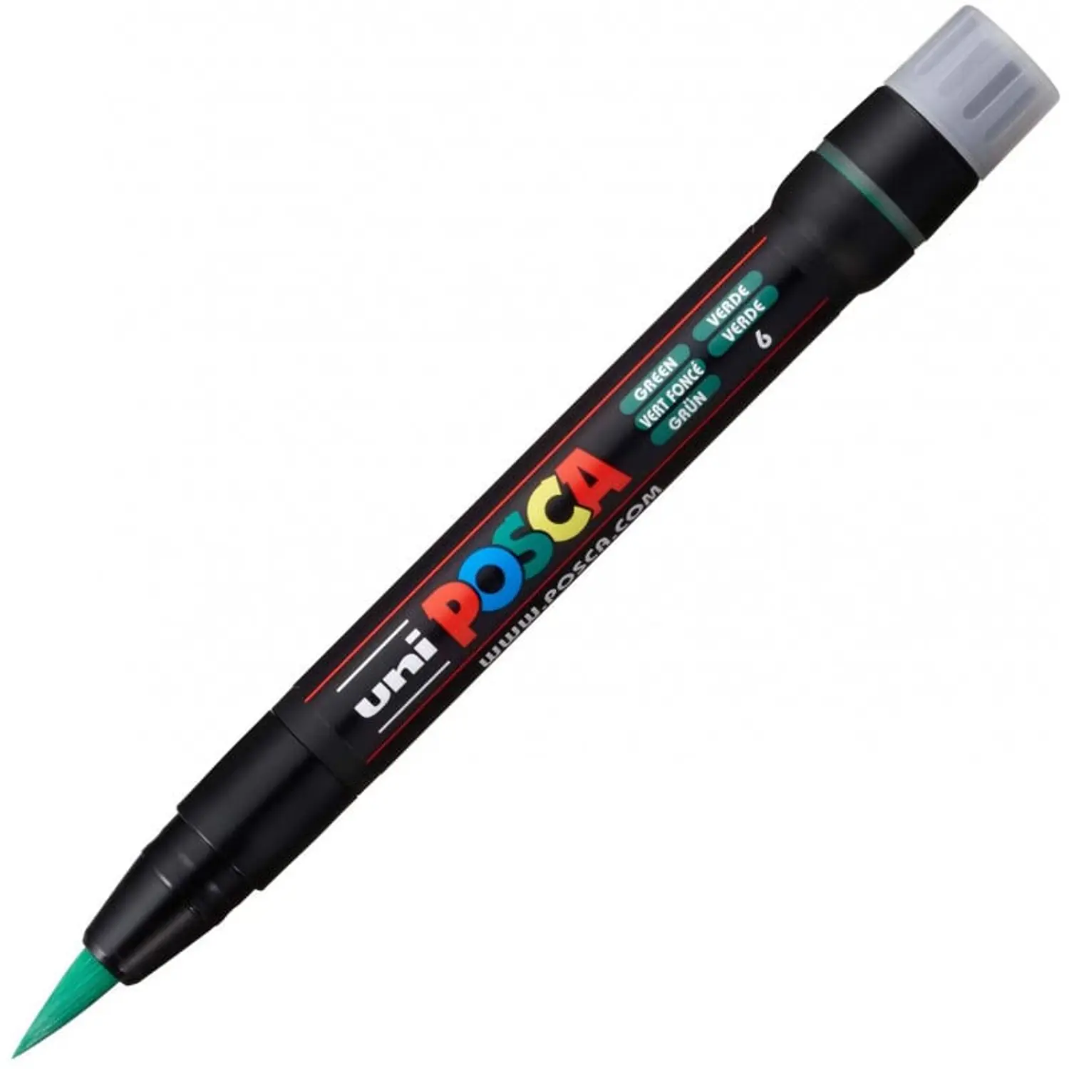 POSCA – Marcador PCF-350 Punta Pincel – 1 a 10 mm – 8