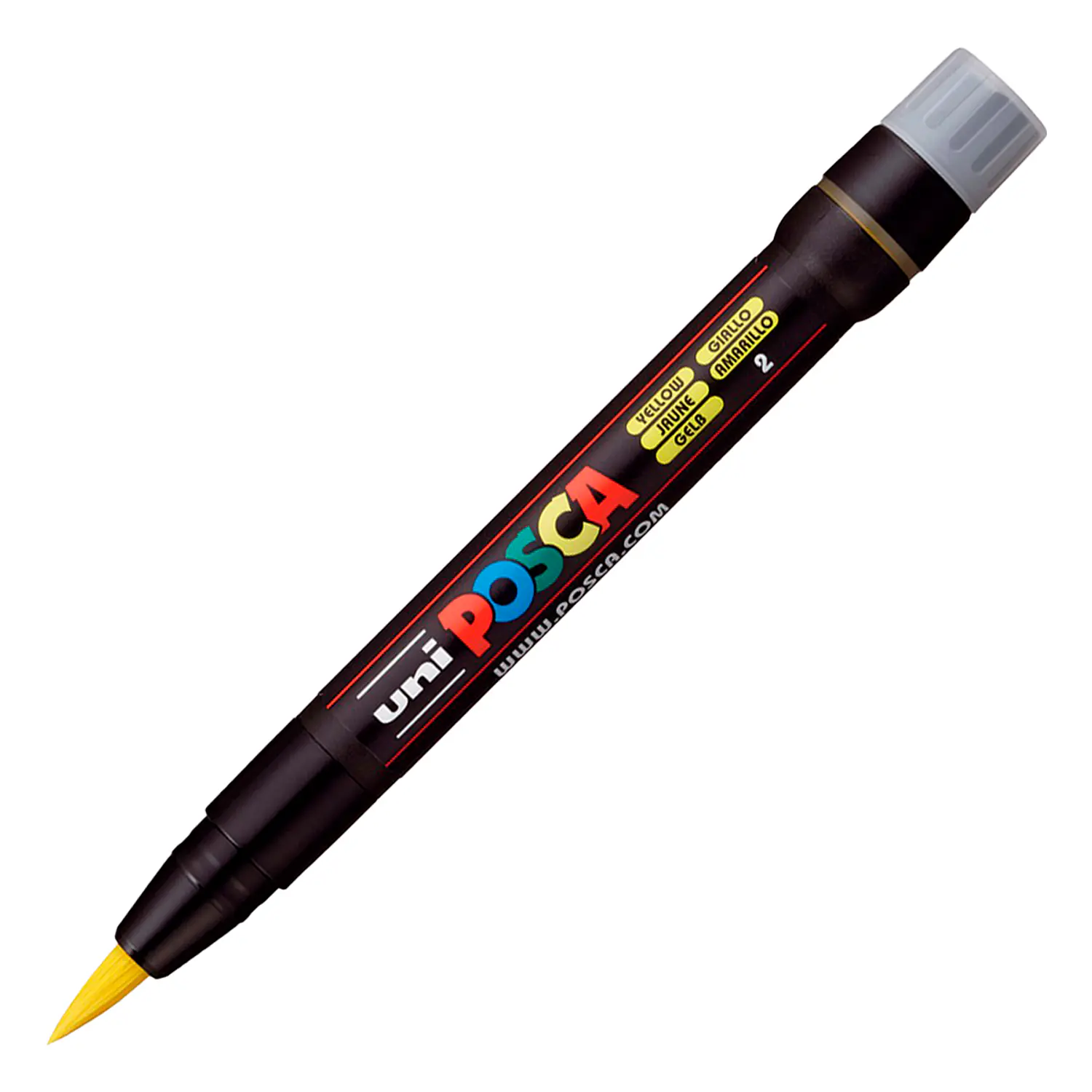 POSCA – Marcador PCF-350 Punta Pincel – 1 a 10 mm – 10