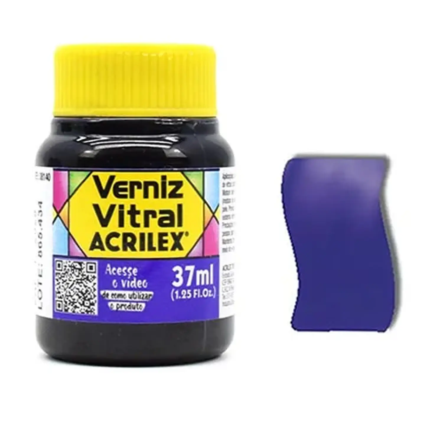 Acrilex – Pintura Vitral – 37 ml – 6