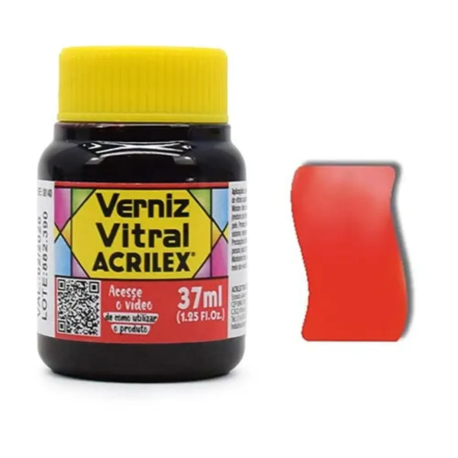 Acrilex – Pintura Vitral – 37 ml – 8