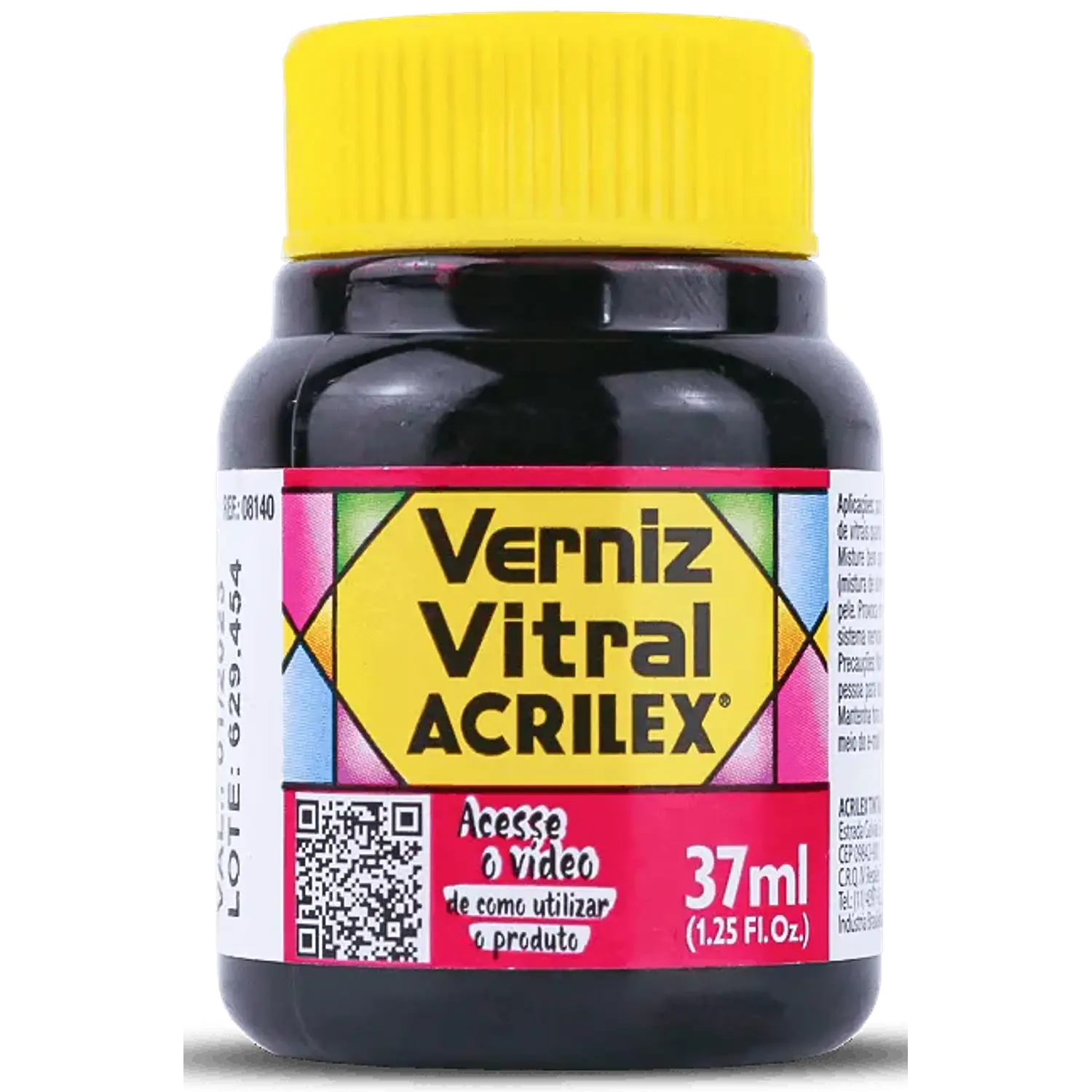 Acrilex – Pintura Vitral – 37 ml – 1