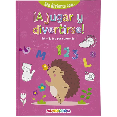 Mundicrom – Libro Me Divierto Con... A Jugar y Divertirse