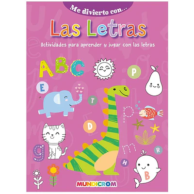 Mundicrom – Libro Me Divierto Con... Las Letras 