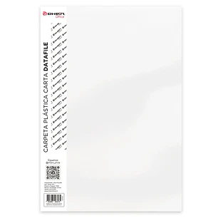 Rhein – Carpeta Plástica con Accoclip Metálico Tamaño Carta