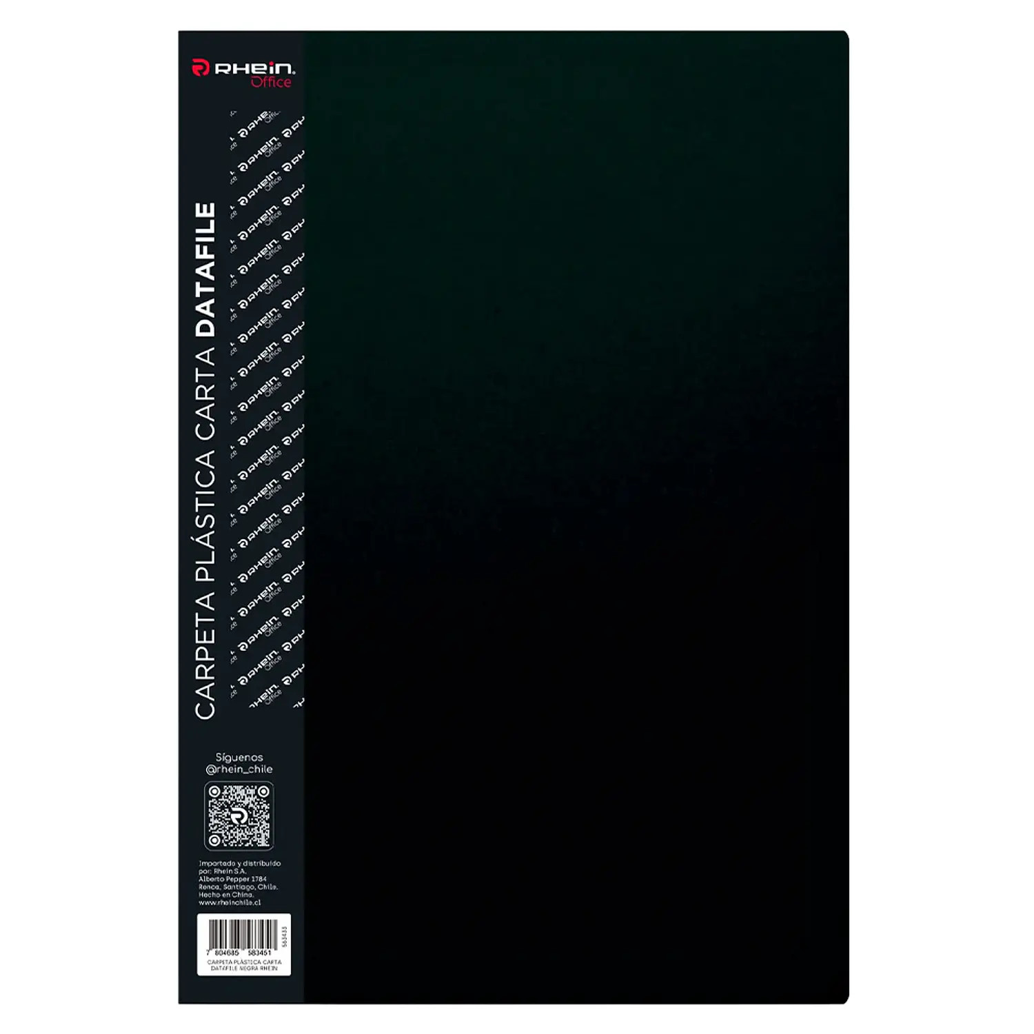 Rhein – Carpeta Plástica con Accoclip Metálico Tamaño Carta – 4