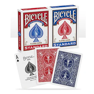 Bicycle – Naipe 808 Standard – Pack 2 Mazos Rojo y Azul