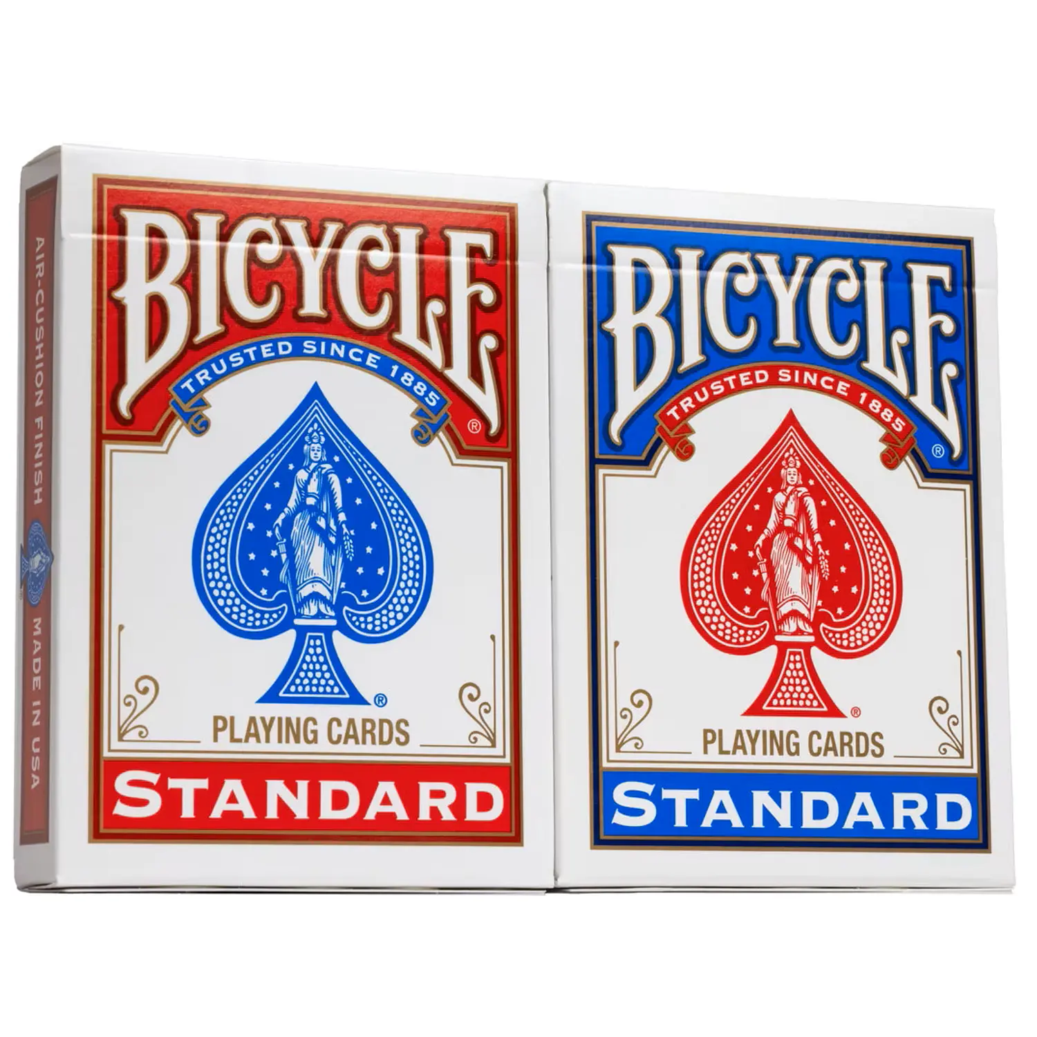 Bicycle – Naipe 808 Standard – Pack 2 Mazos Rojo y Azul – 1
