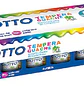 Giotto – Témperas 12 Colores de 20 ml – Incluye Doble Blanco - Miniatura 1