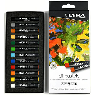 Lyra – Pasteles al Óleo Profesionales – 12 Colores