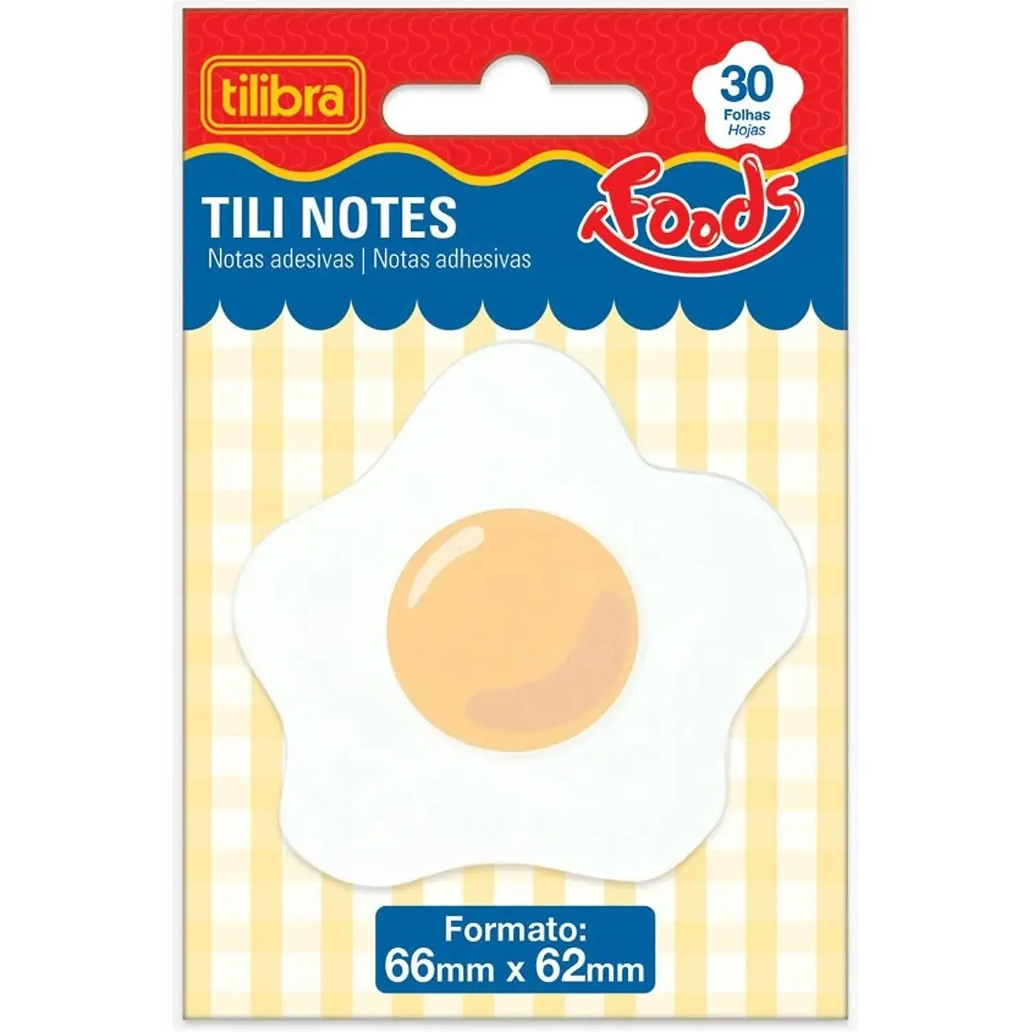 Tilibra – Notas Adhesivas Tili Notes Huevo – 66 x 62 mm – 1