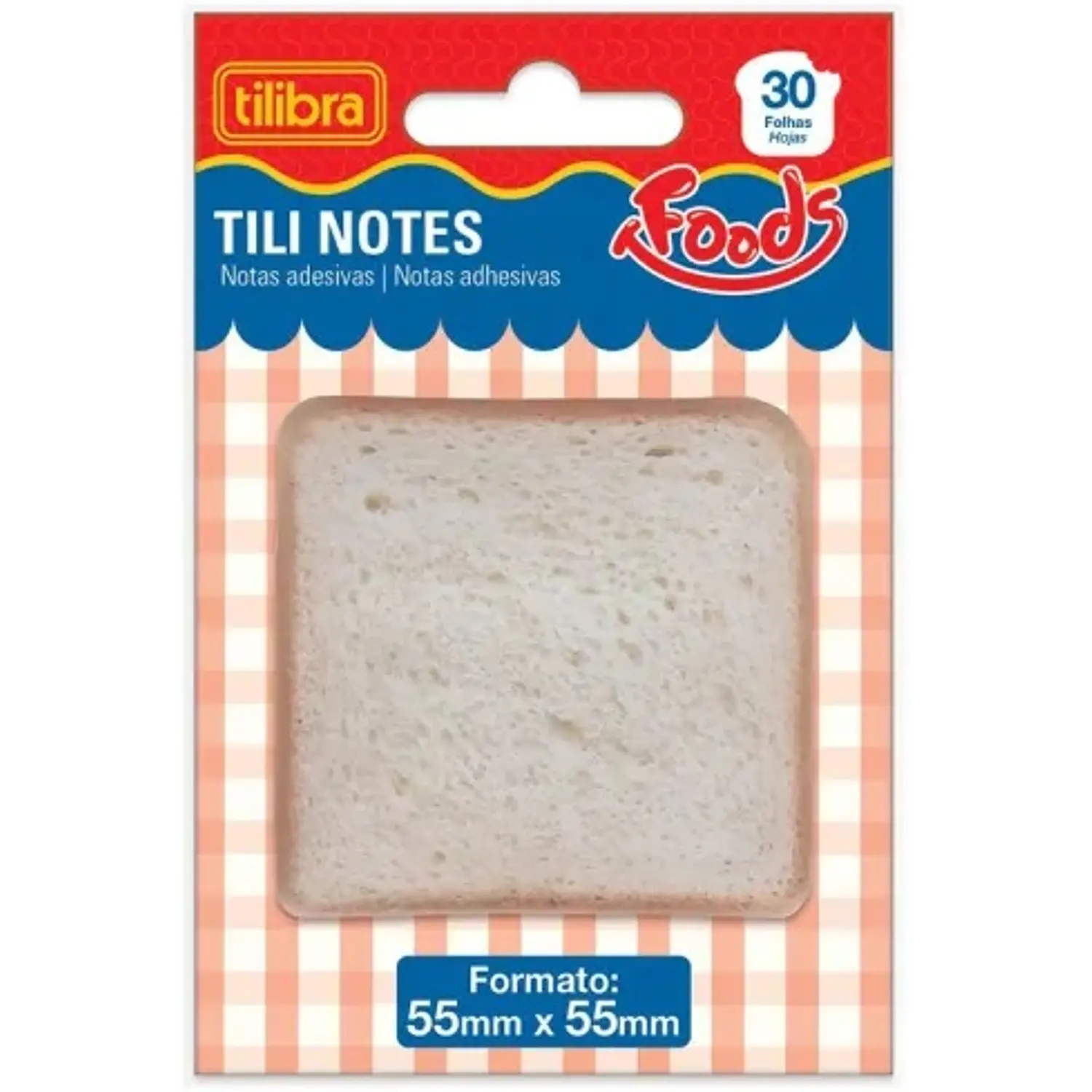 Tilibra – Notas Adhesivas Tili Notes Foods Pan 55 x 55 mm – 1