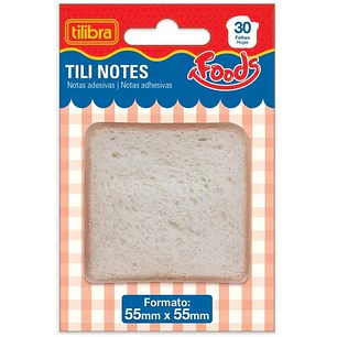 Tilibra – Notas Adhesivas Tili Notes Foods Pan 55 x 55 mm