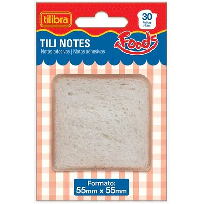 Tilibra – Notas Adhesivas Tili Notes Foods Pan 55 x 55 mm
