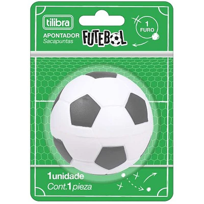 Tilibra – Sacapuntas Pelota de Fútbol – 1 Orificio con Depósito