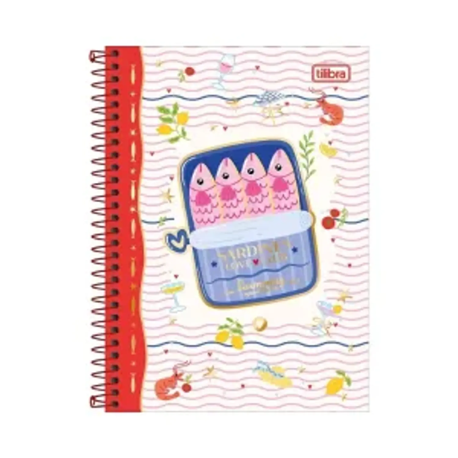 Tilibra – Libreta Seamalfi – 14x 20 cm - 80 Hjs – 2