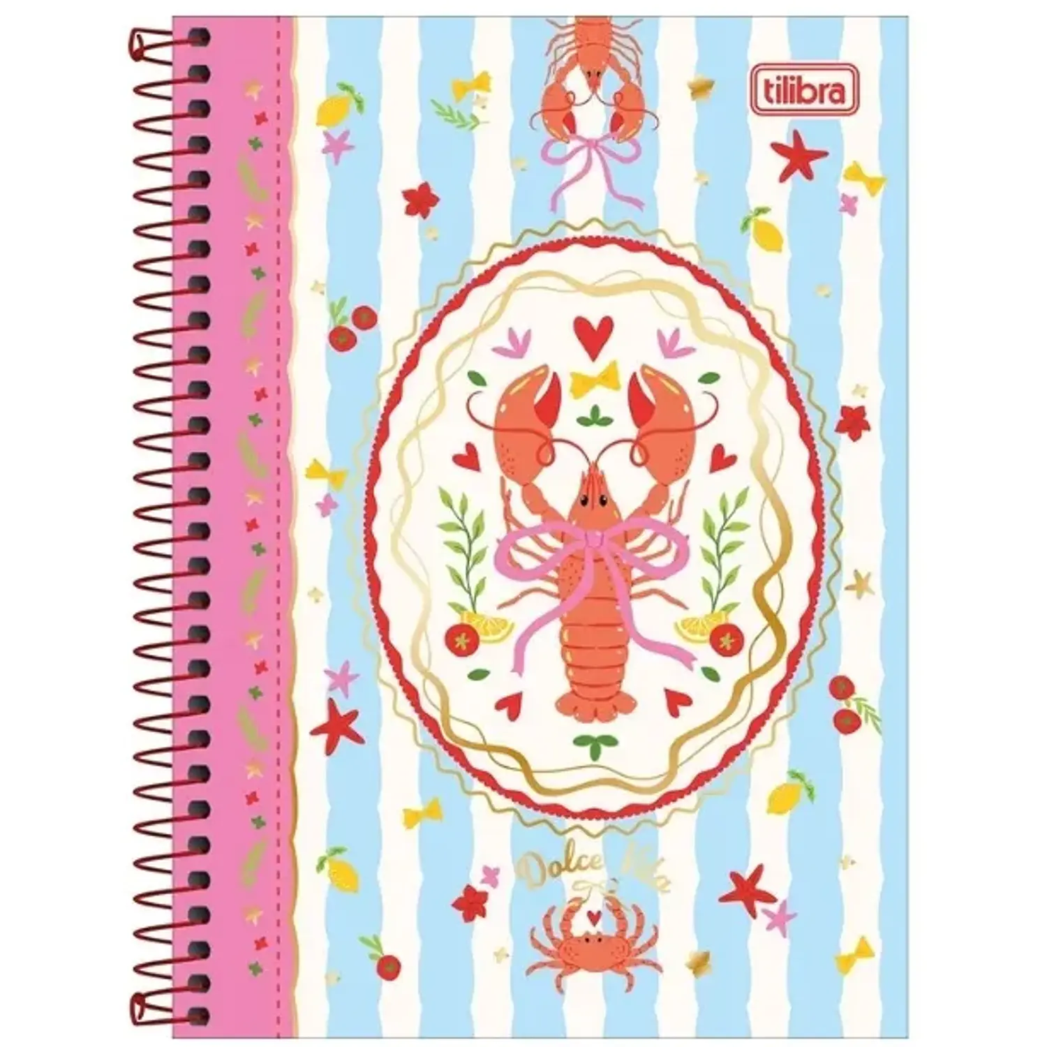 Tilibra – Libreta Seamalfi – 14x 20 cm - 80 Hjs – 1