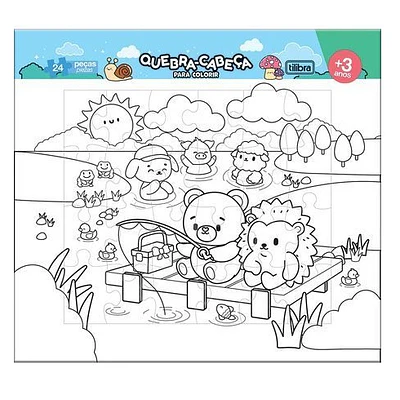 Tilibra – Rompecabezas para Pintar – 24 Piezas