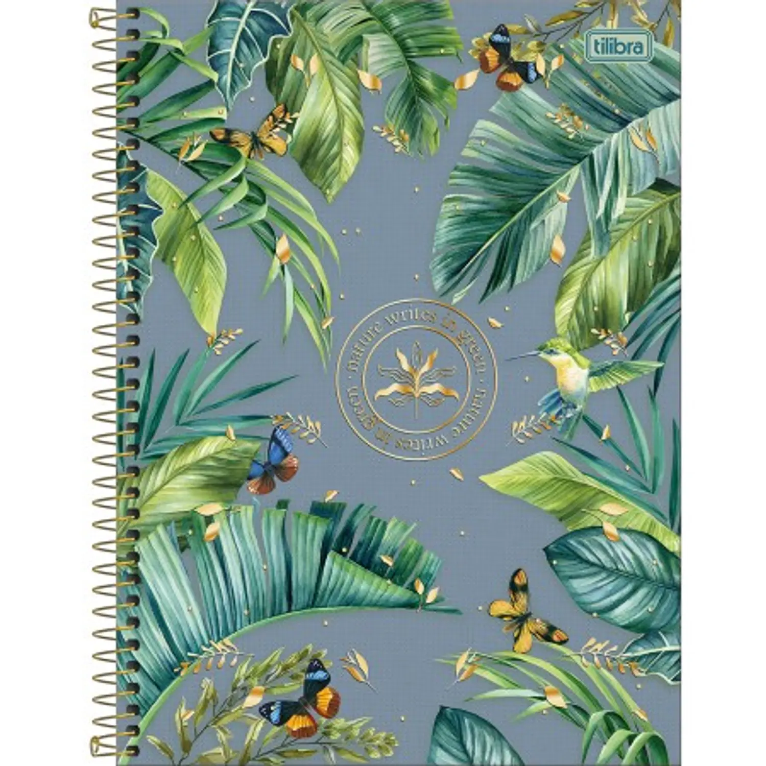 Tilibra – Cuaderno Triple Naturalis Cuadriculado 150 Hjs – 2