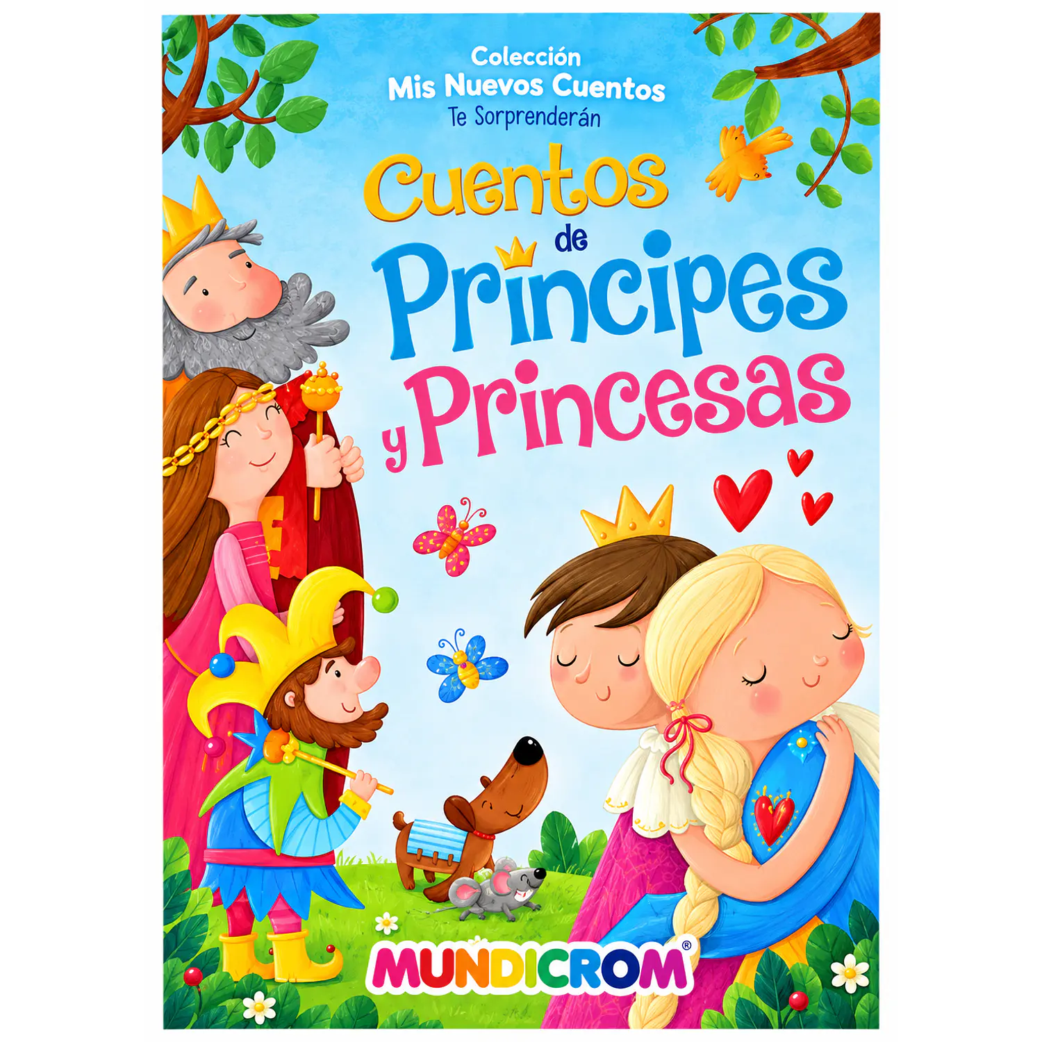 Mundicrom – Cuentos de Príncipes y Princesas – Tapa y Hojas de Cartón – 1