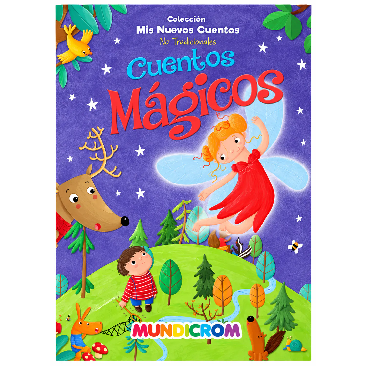 Mundicrom – Cuentos Magicos no Tradicionales – Tapa y Hojas de Cartón – 1