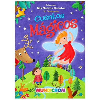 Mundicrom – Cuentos Magicos no Tradicionales – Tapa y Hojas de Cartón